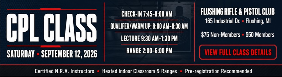 Flushing Rifle and Pistol Club | Gun Range | Shooting Range | Michigan